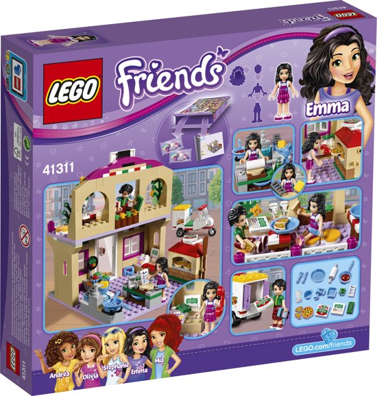 Lego friends pizza best sale shop